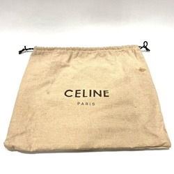 CELINE Leather Navy Brand Accessories Pouch Women's Bag