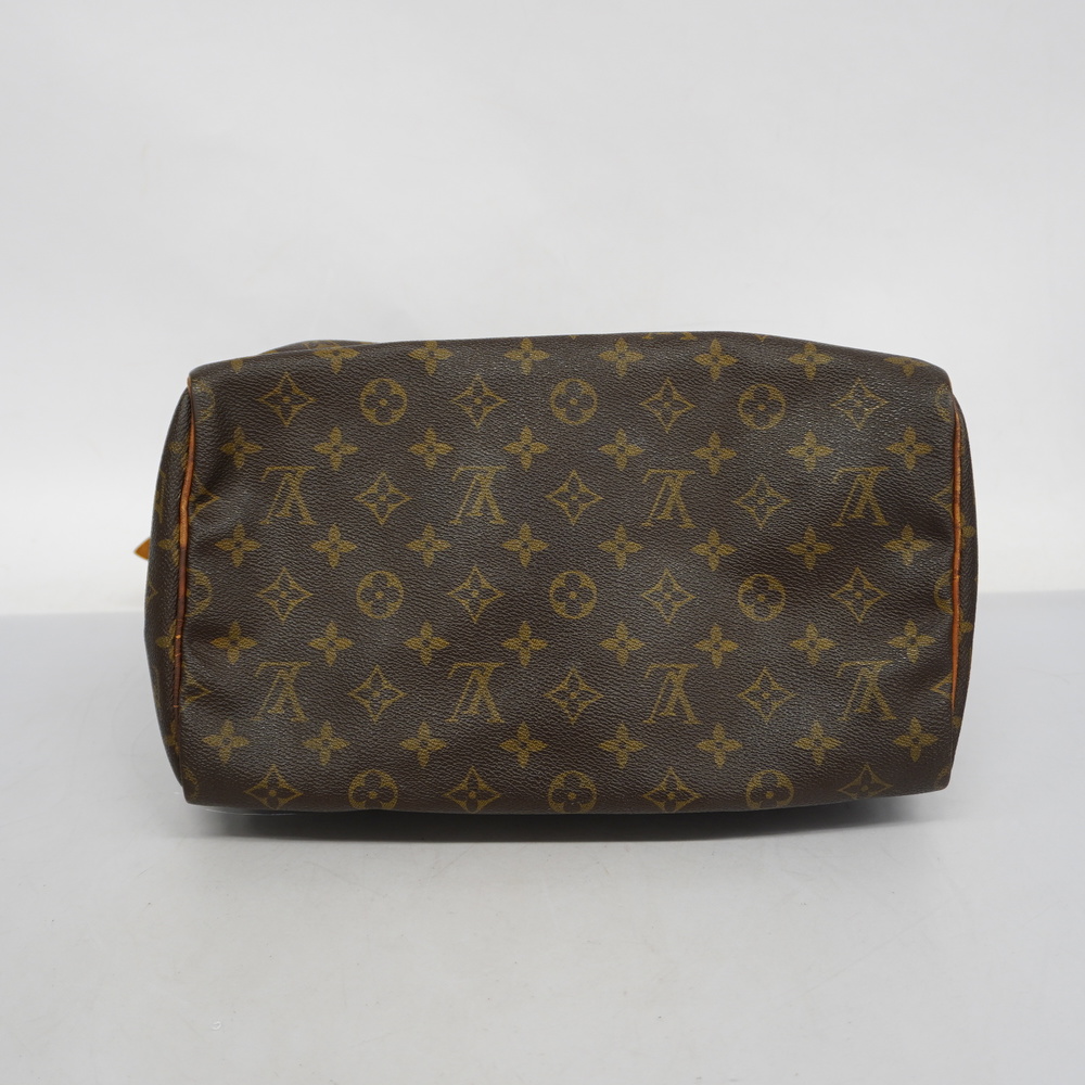 Auth Louis Vuitton Monogram Canvas SPEEDY BANDOULIÈRE 30