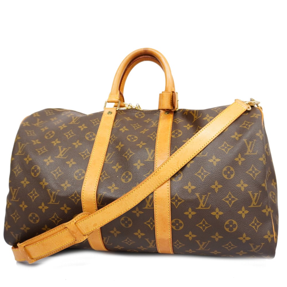 Louis Vuitton Monogram Canvas Keepall 45 with Shoulder Strap M41418