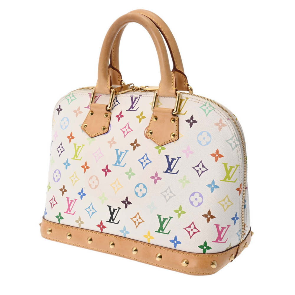 Louis-Vuitton-Monogram-Multi-Color-Alma-Hand-Bag-Blanc-M92647