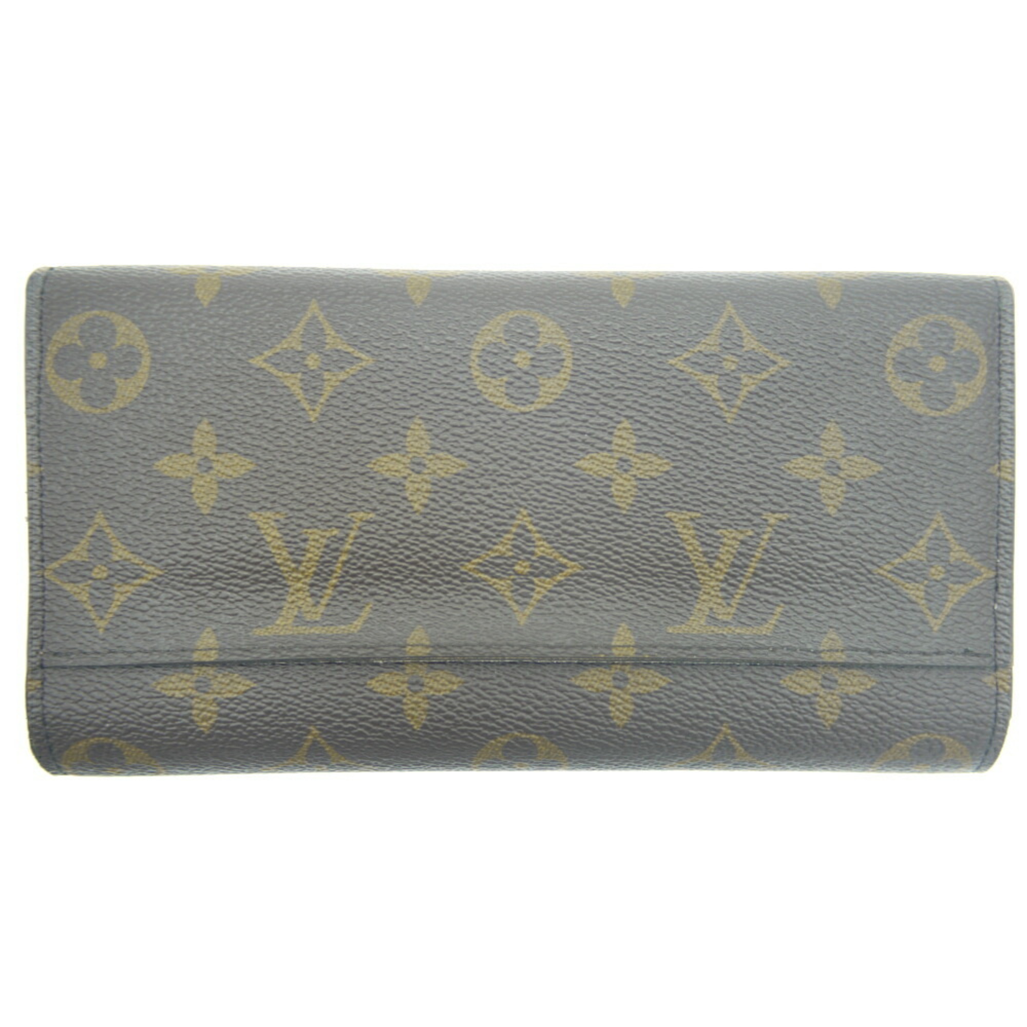 LOUIS VUITTON Long Wallet Portefeuille Sarah Monogram Rose Ballerine M62235