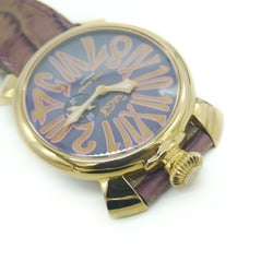 GaGa MILANO Manuale 46mm Quartz Purple Dial