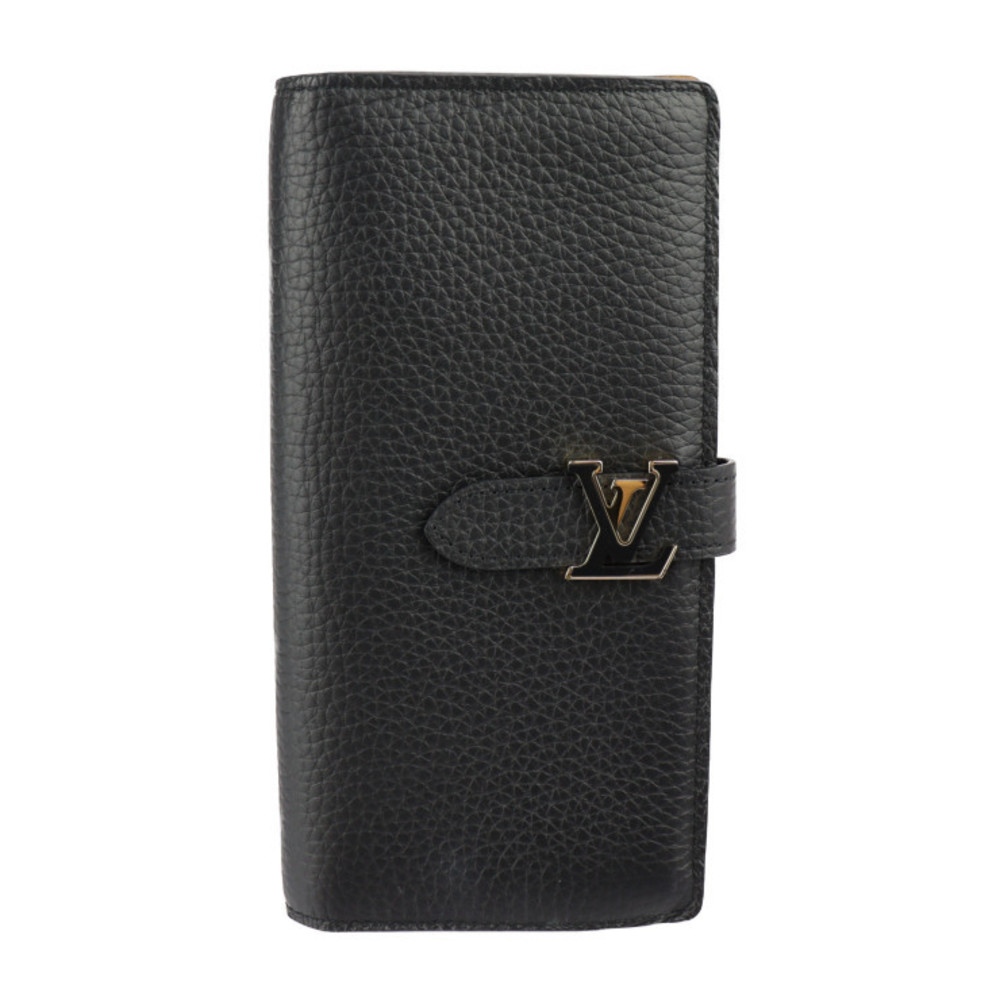 Louis Vuitton LV Vertical Wallet Black Taurillon