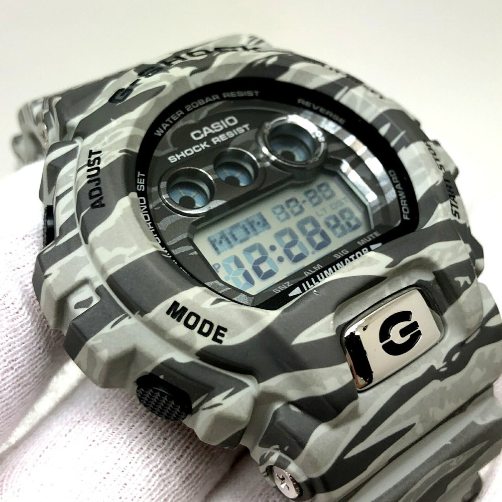 Casio G-SHOCK CASIO watch GD-X6900TC-8 Camouflage Series Quartz Big Case  Face Digital Tiger Camo Gray | eLADY Globazone