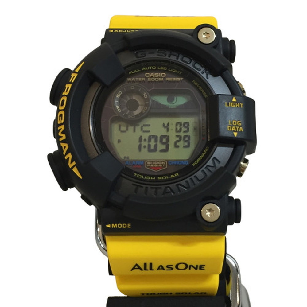 Casio G-SHOCK CASIO watch GW-8200K-9JR FROGMAN 2023 Yellow Black