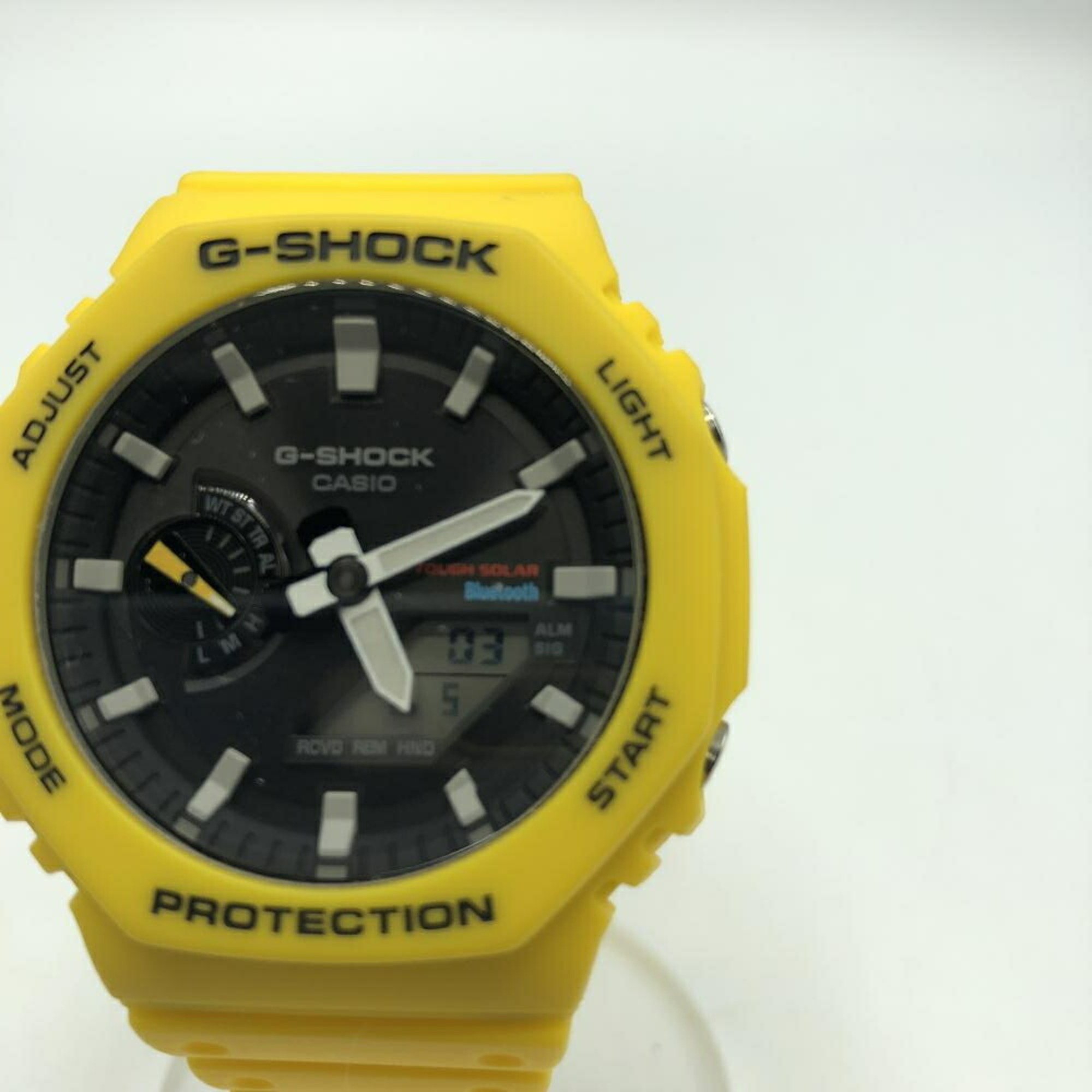 CASIO G-SHOCK Watch GA-B2100 Yellow G-Shock Black White