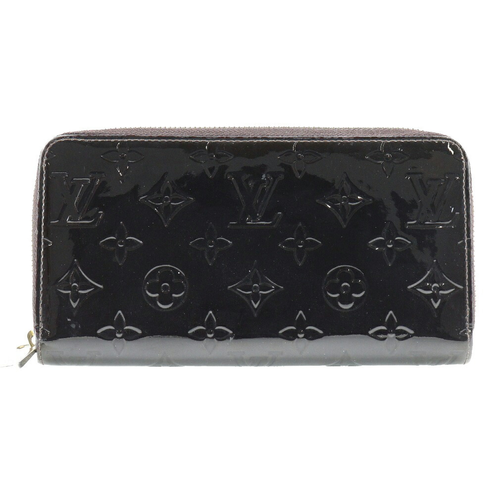 Louis Vuitton Amarante Monogram Vernis Zippy Wallet Louis Vuitton