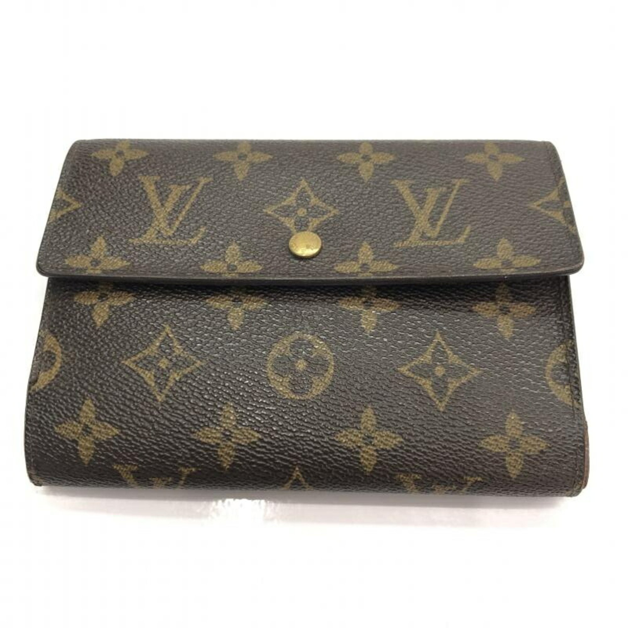 LOUIS VUITTON Monogram Porto Tresor M61202 R-C Louis Vuitton