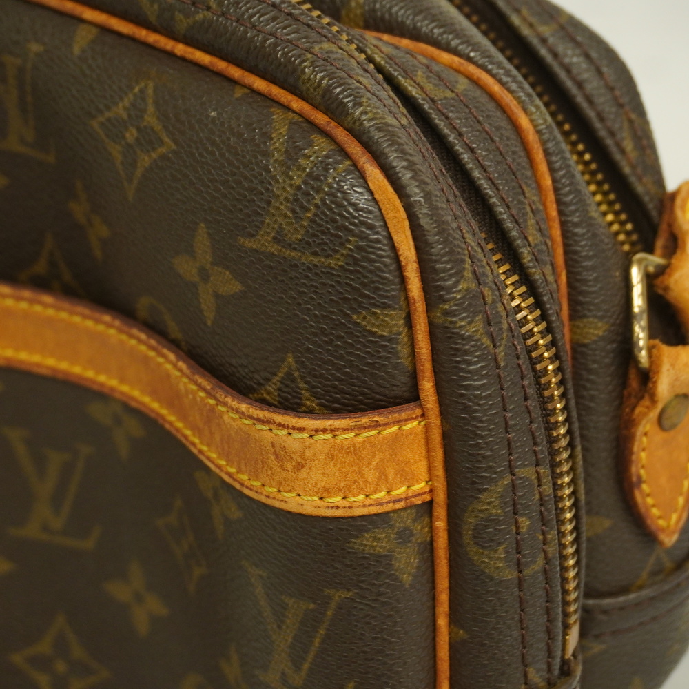 Auth Louis Vuitton Monogram Reporter PM M45254 Women's Shoulder Bag