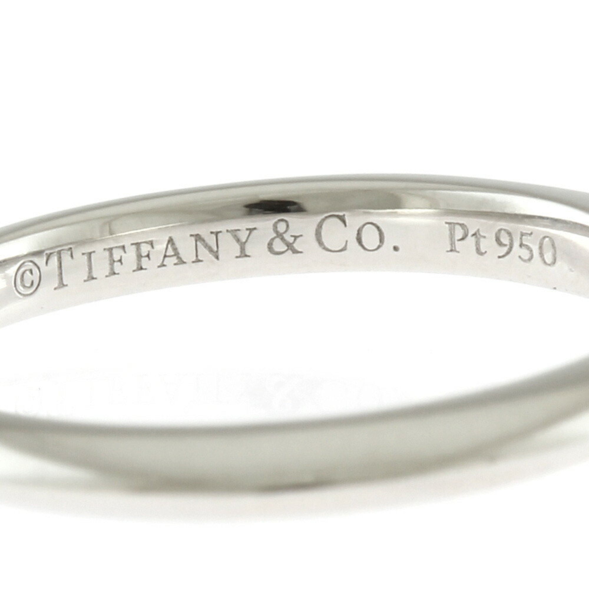 Tiffany Lucida Diamond Ring No. 6 Pt950 Platinum Women's TIFFANY&Co.