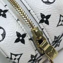 LOUIS VUITTON M67669 Monogram Giant Portomone Cube Accessory Pouch Canvas Women's White/Multicolor