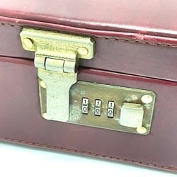 CARTIER Cartier Must Attache Case Accessory Leather Unisex Bordeaux