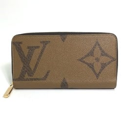 LOUIS VUITTON M69353 Monogram Giant Zippy Wallet Long Canvas Women's Brown