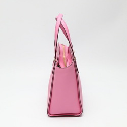 Kate Spade 2WAY Pink Handbag with Leather Shoulder Strap