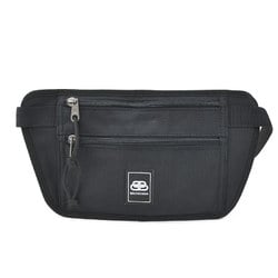BALENCIAGA Body Bag Waist Pouch Nylon Black Unisex 618190