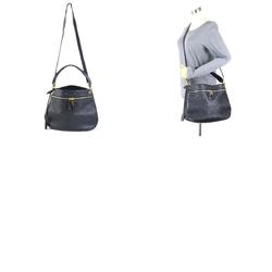 LOUIS VUITTON Shoulder Bag Monogram Emprene Spontini Noir Women's M42819