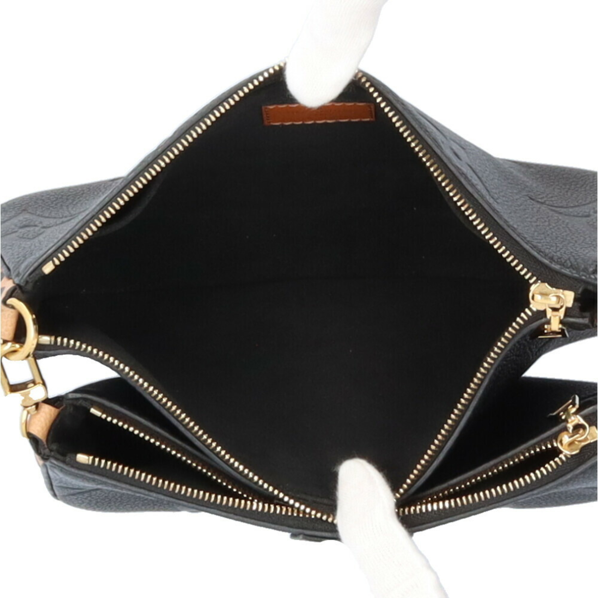 Louis Vuitton Multi Pochette Accessory Monogram Emprene Shoulder Bag M58520 Black Women's LOUIS VUITTON
