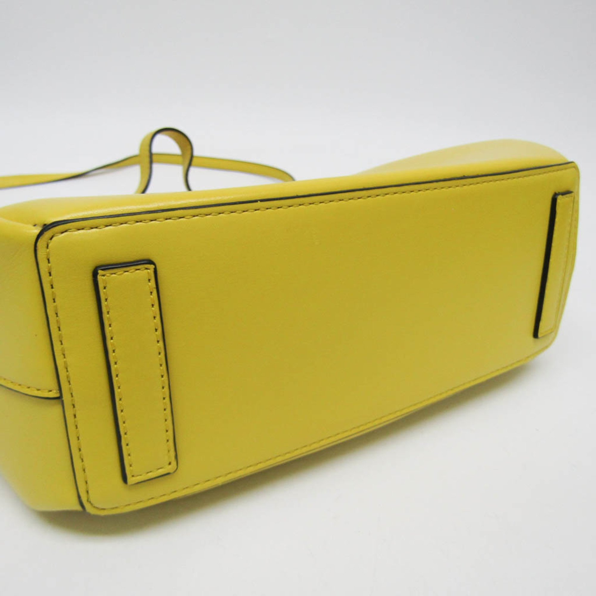 Loewe Lazo Mini Women's Leather Handbag,Shoulder Bag Yellow