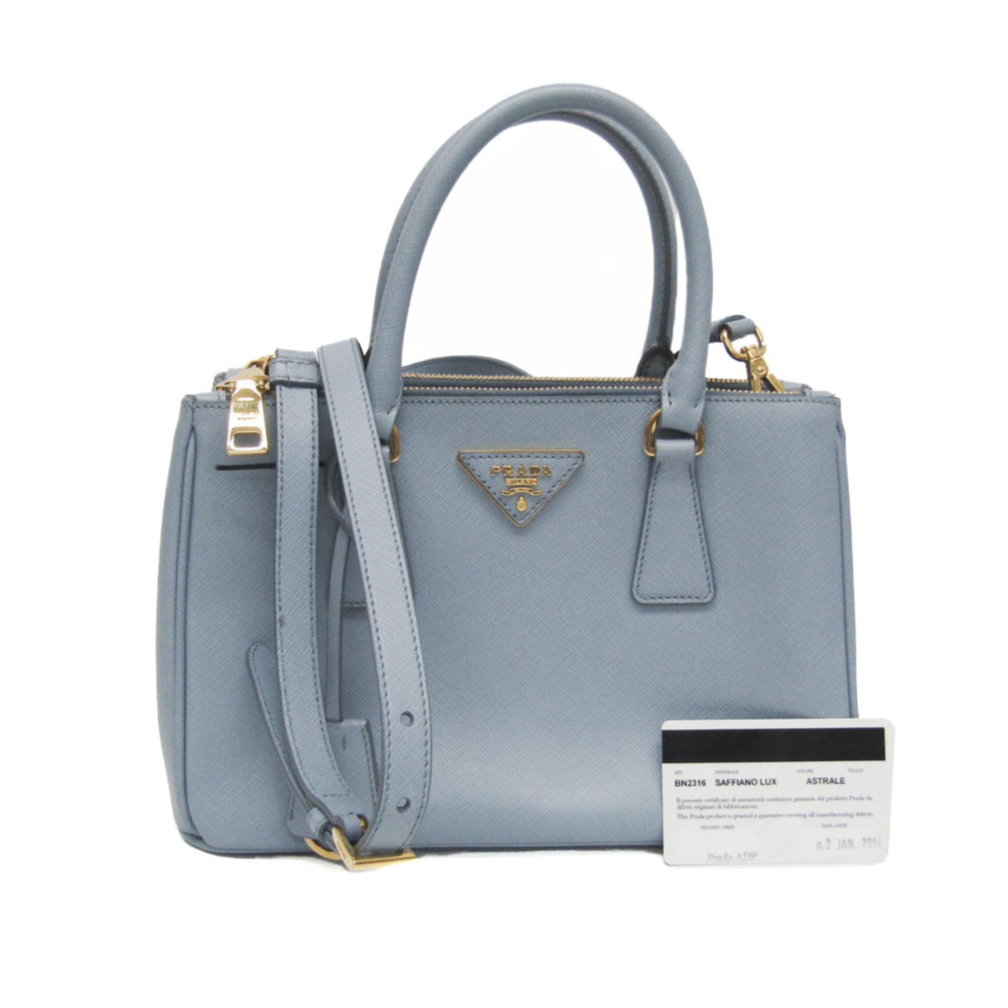 Prada BN2316 Women's Saffiano Lux Handbag,Shoulder Bag Astrale