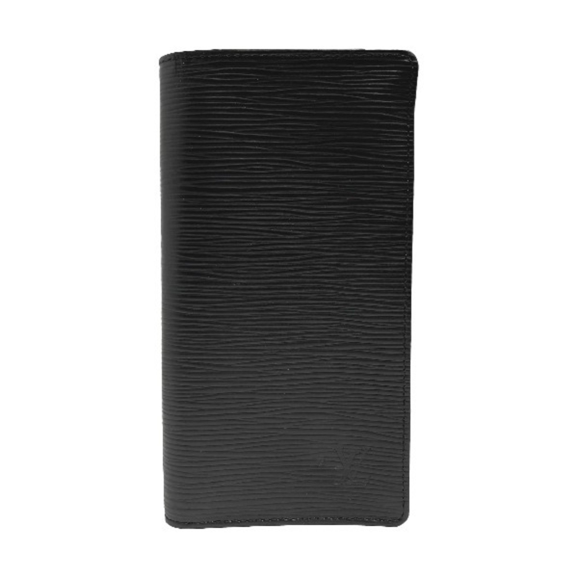 LOUIS VUITTON Bifold Long Wallet Epi Porto Cult Credit M63212 Louis Vuitton Noir LV