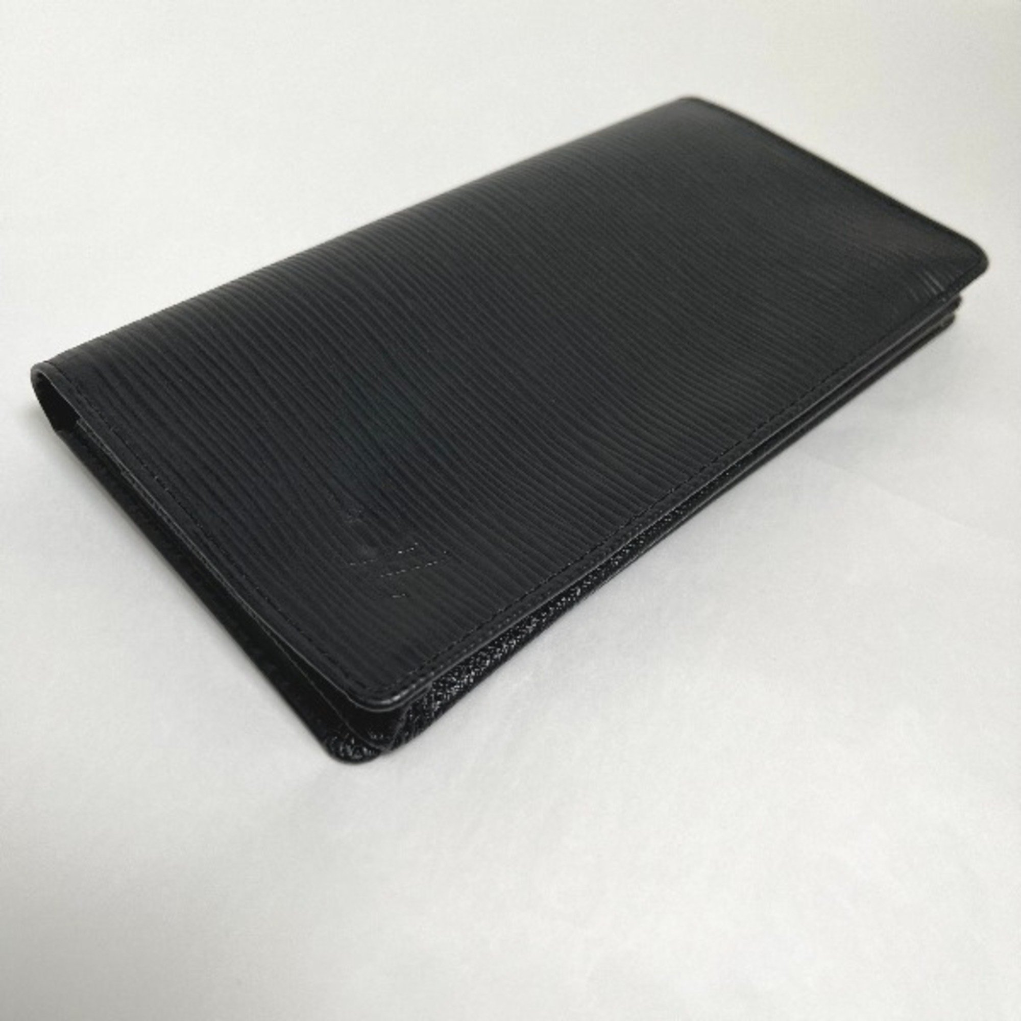 LOUIS VUITTON Bifold Long Wallet Epi Porto Cult Credit M63212 Louis Vuitton Noir LV