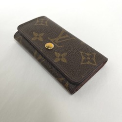 LOUIS VUITTON 4 Monogram Multicle M69517 Louis Vuitton Brown Key Case LV