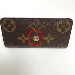 LOUIS VUITTON 4 Monogram Multicle M69517 Louis Vuitton Brown Key Case LV