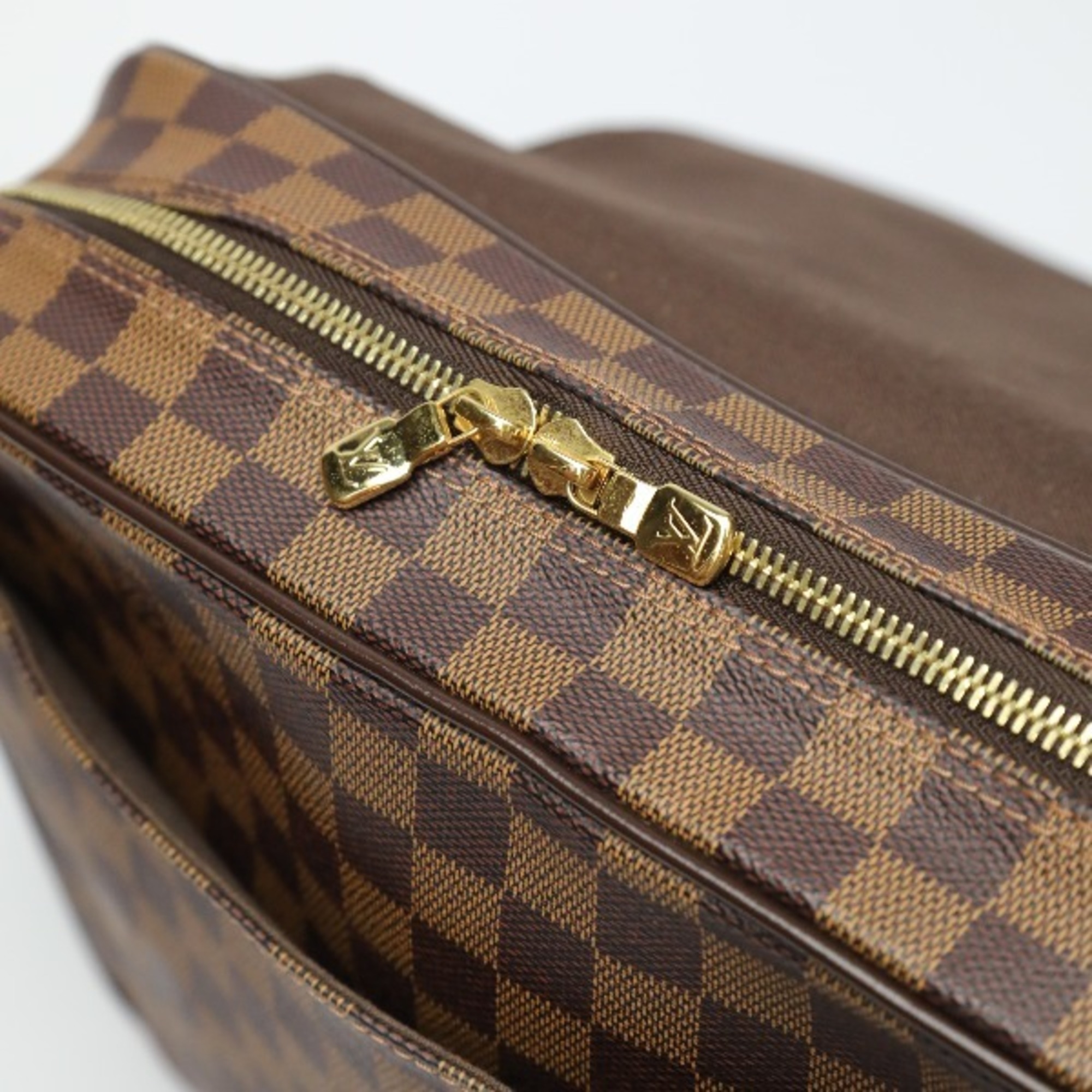 LOUIS VUITTON Shelton MM Damier Crossbody N41149 Louis Vuitton Brown Shoulder Bag LV