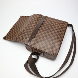 LOUIS VUITTON Shelton MM Damier Crossbody N41149 Louis Vuitton Brown Shoulder Bag LV