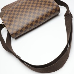 LOUIS VUITTON Shelton MM Damier Crossbody N41149 Louis Vuitton Brown Shoulder Bag LV