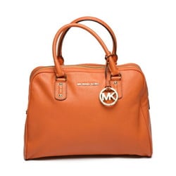 Michael Kors 2WAY Boston Type Crossbody Orange Shoulder Bag