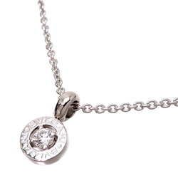 Bvlgari 750WG Bulgari Diamond Women's Necklace 750 White Gold