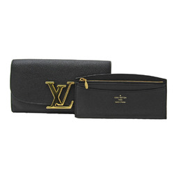 Louis Vuitton Taurillon Vivienne Wallet M58266 Women's  Taurillon Leather Long Wallet (bi-fold) Noir