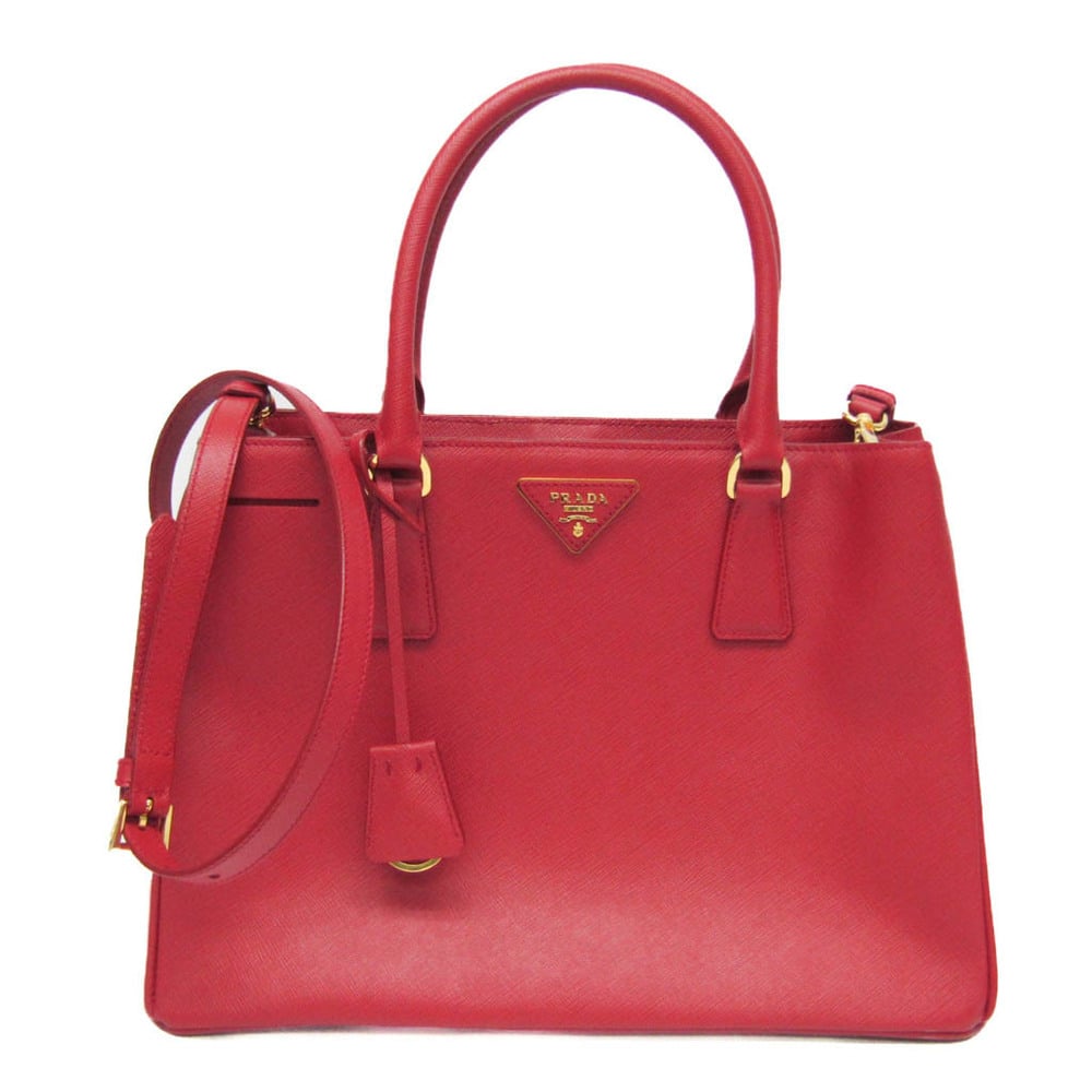 Prada Saffiano Galleria BN1874 Women's Saffiano Lux Handbag,Shoulder Bag  Fuoco | eLADY Globazone