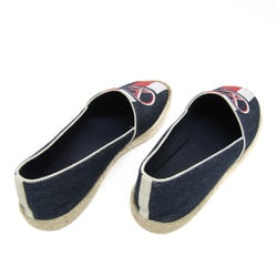 Louis Vuitton Women's Slip On Shoes (Navy,Red Color,White)