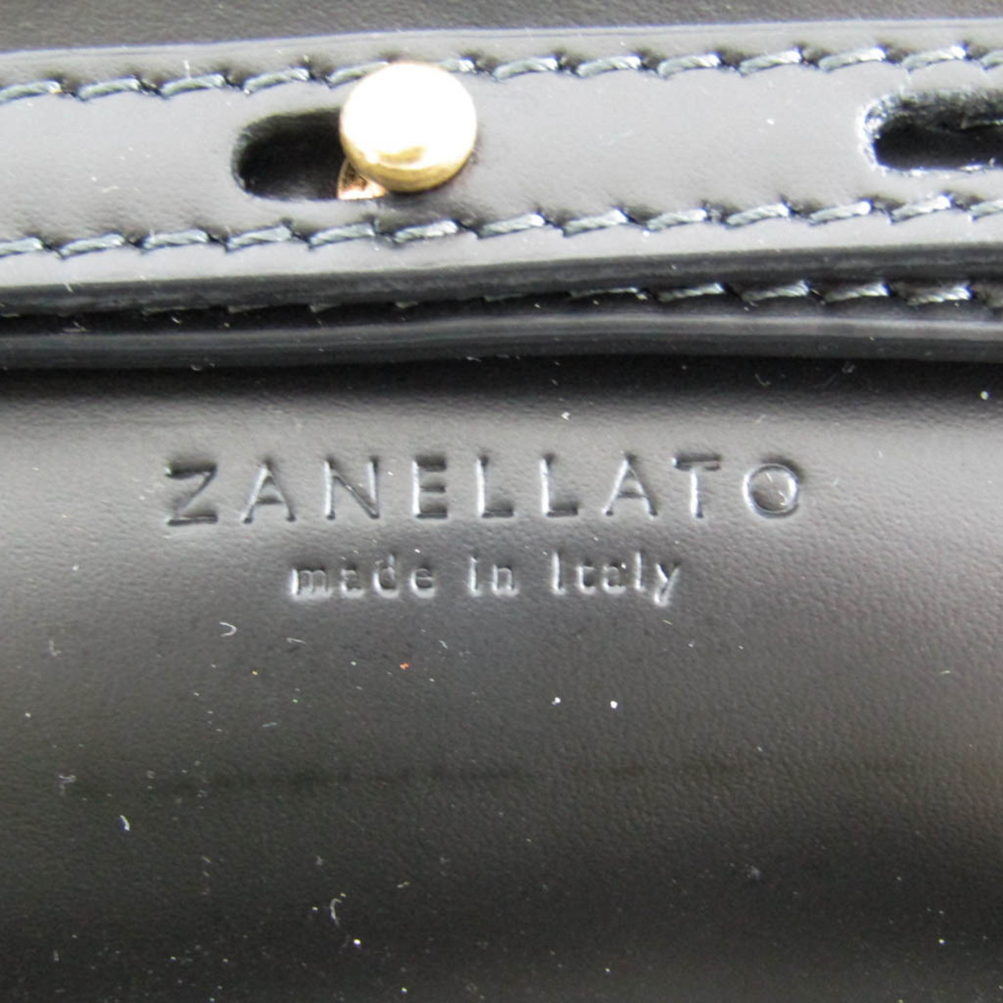 Zanellato CITIZIEN ZA191YA5128842 Women's Leather Shoulder Bag Black