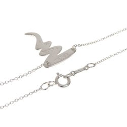 Tiffany Scribble Paloma Picasso Necklace Silver Women's TIFFANY&Co.