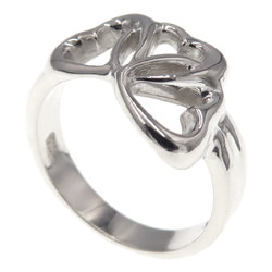 Tiffany Triple Heart Ring Silver Women's TIFFANY&Co.