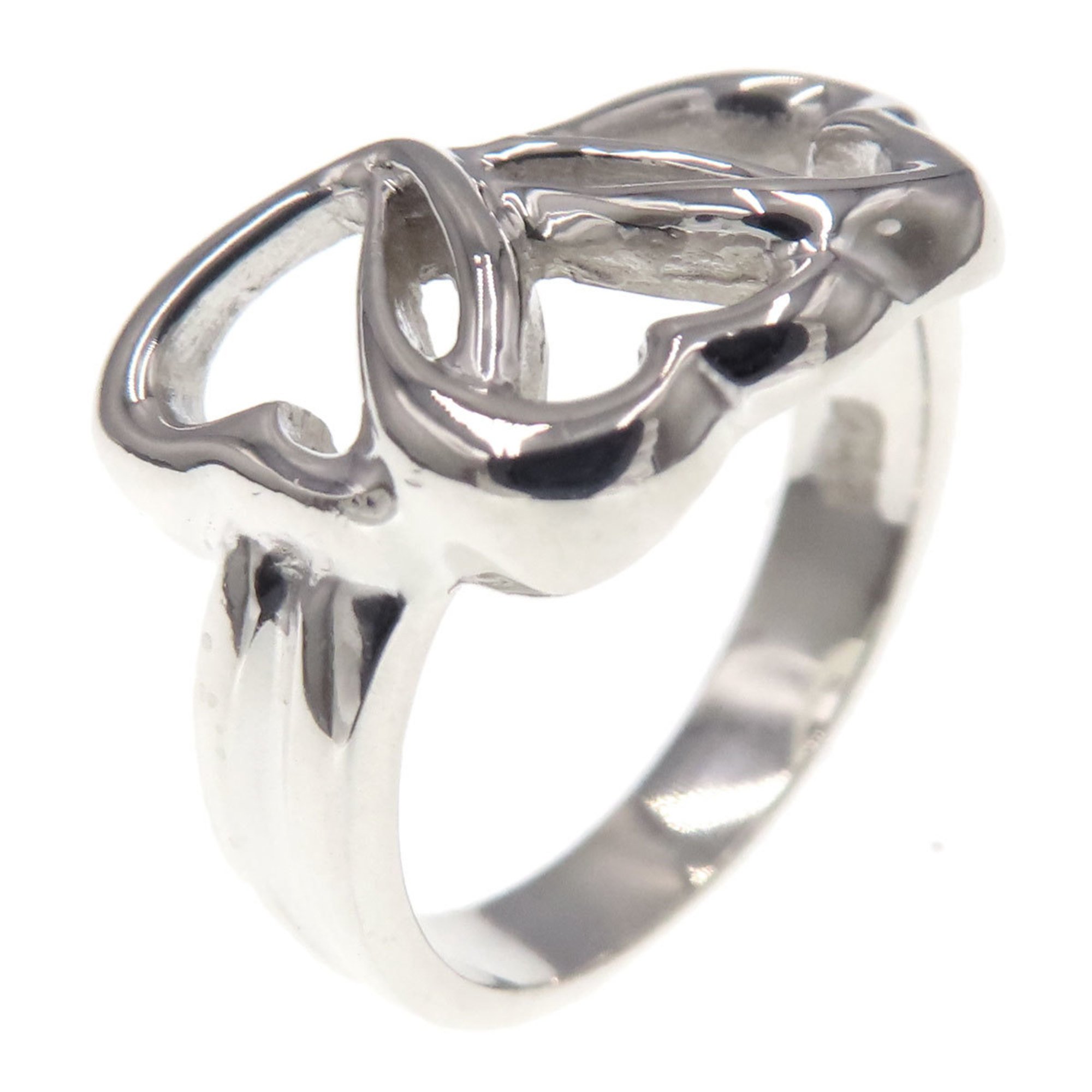 Tiffany Triple Heart Ring Silver Women's TIFFANY&Co.