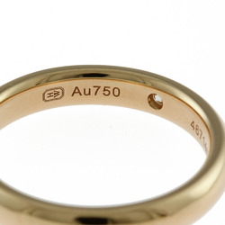 HARRY WINSTON Round Marriage Diamond Ring Size 7.5 18K Pink Gold Women's