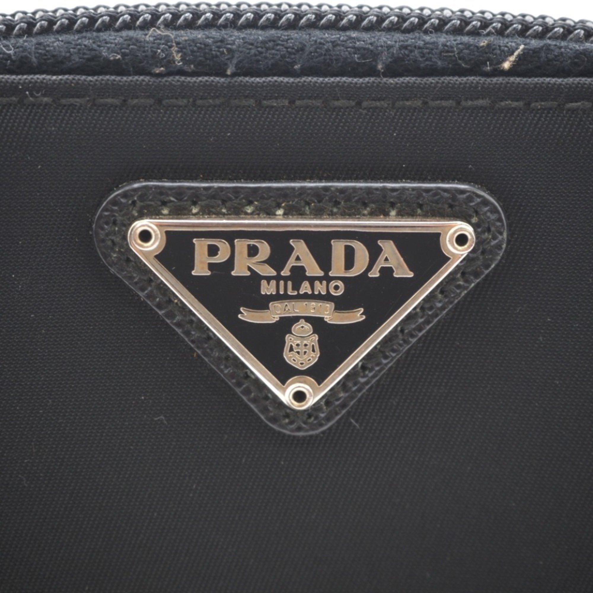 PRADA/Prada bifold wallet black unisex