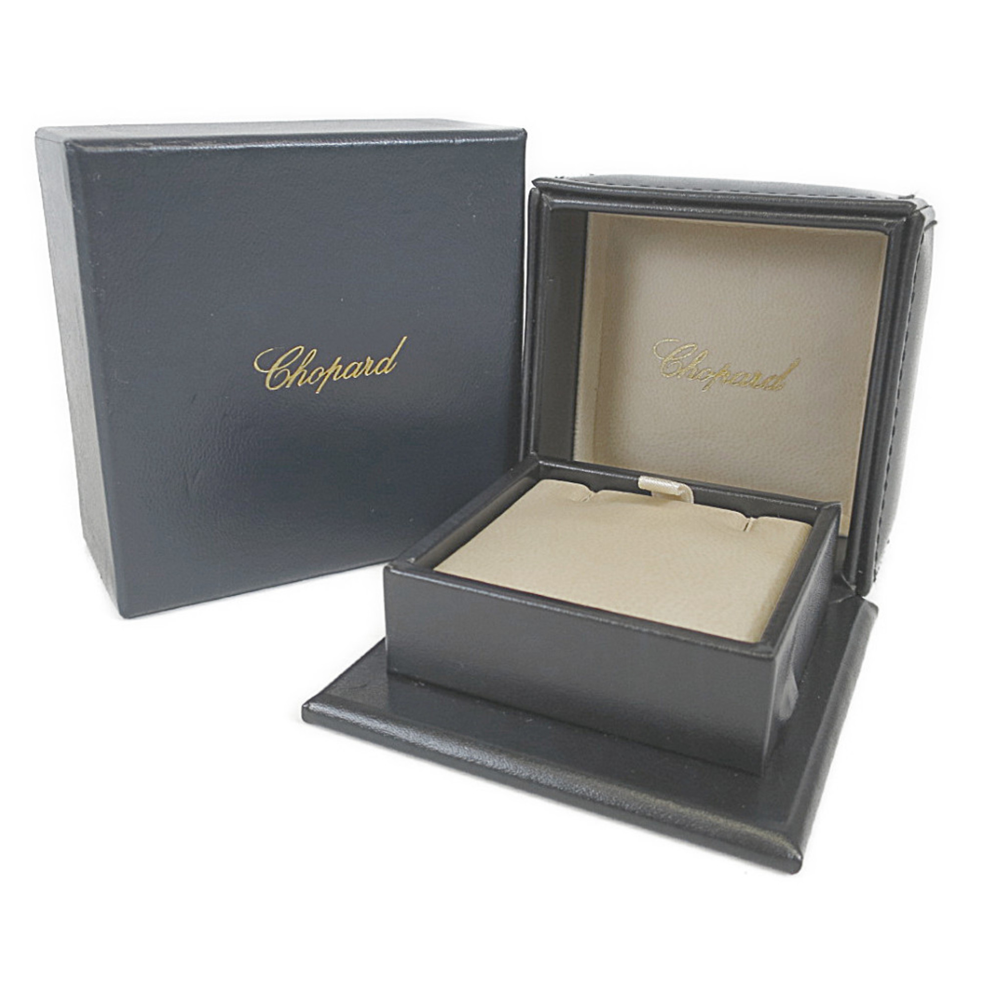 Chopard Happy Diamond 839482 Shell White Gold (18K) Stud Earrings Silver