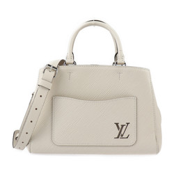 LOUIS VUITTON Louis Vuitton Marel Tote BB Handbag M20520 Epi Leather Quartz Silver Hardware 2WAY Shoulder Bag