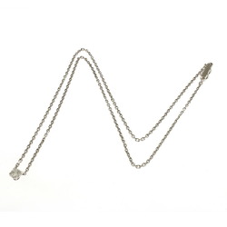 Cartier Love Support Necklace 18k K18 White Gold Diamond Ladies CARTIER