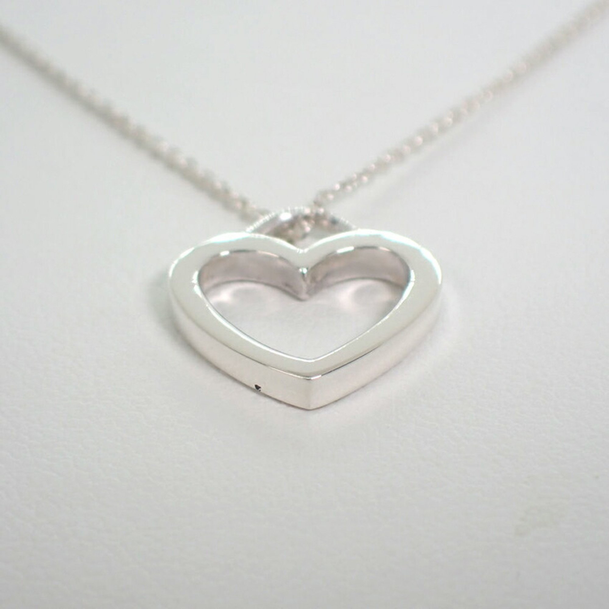 TIFFANY 925 sentimental heart pendant necklace