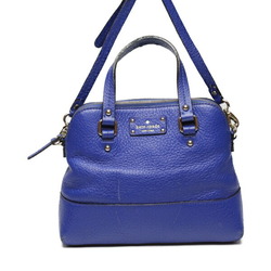 Kate Spade Shoulder 2WAY Blue Handbag