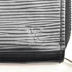 Louis Vuitton Coin Case Epiporte Monet NM Black M61809 LOUISVUITTON