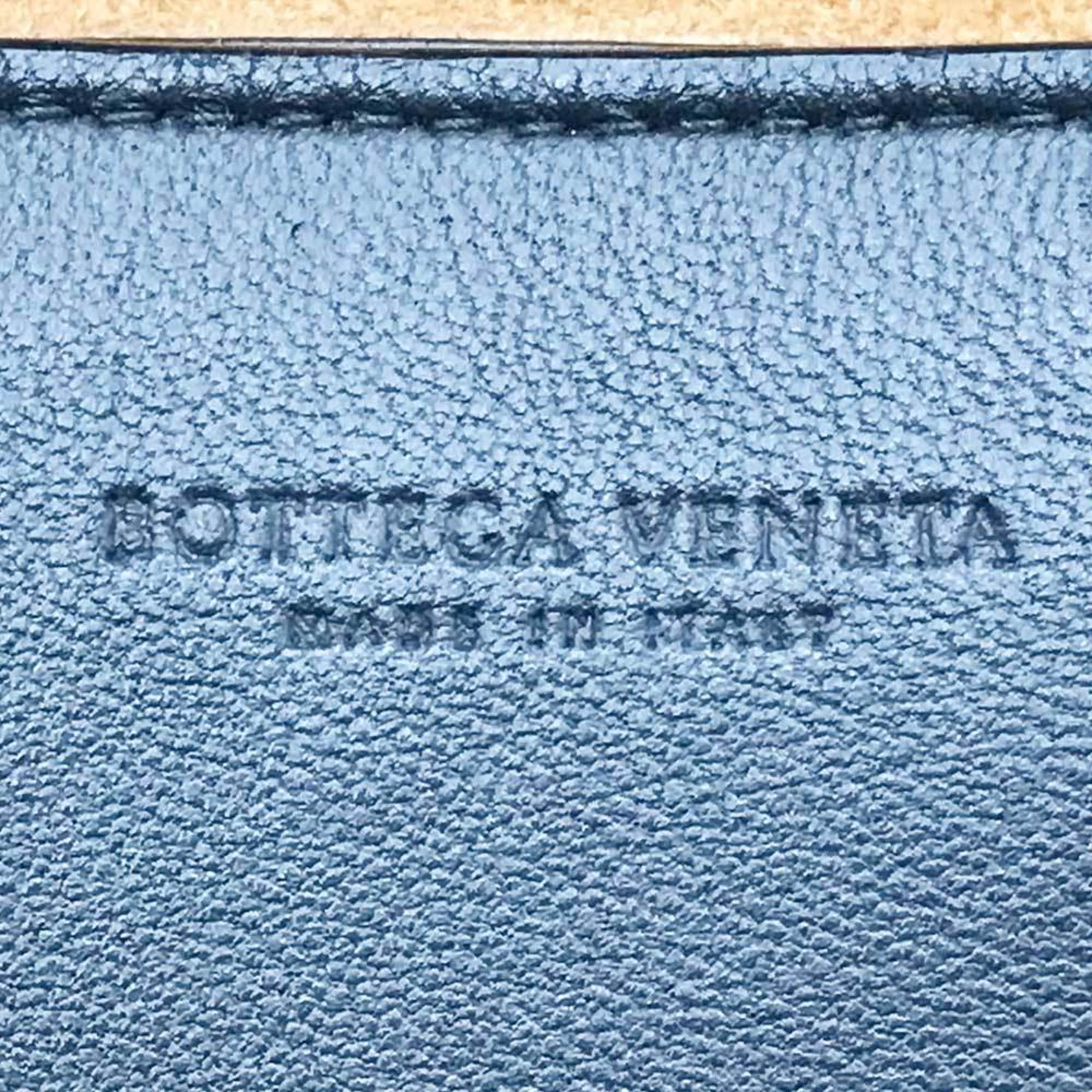 Bottega Veneta Intrecciato Cassette Shoulder Bag Leather Black BOTTEGAVENETA