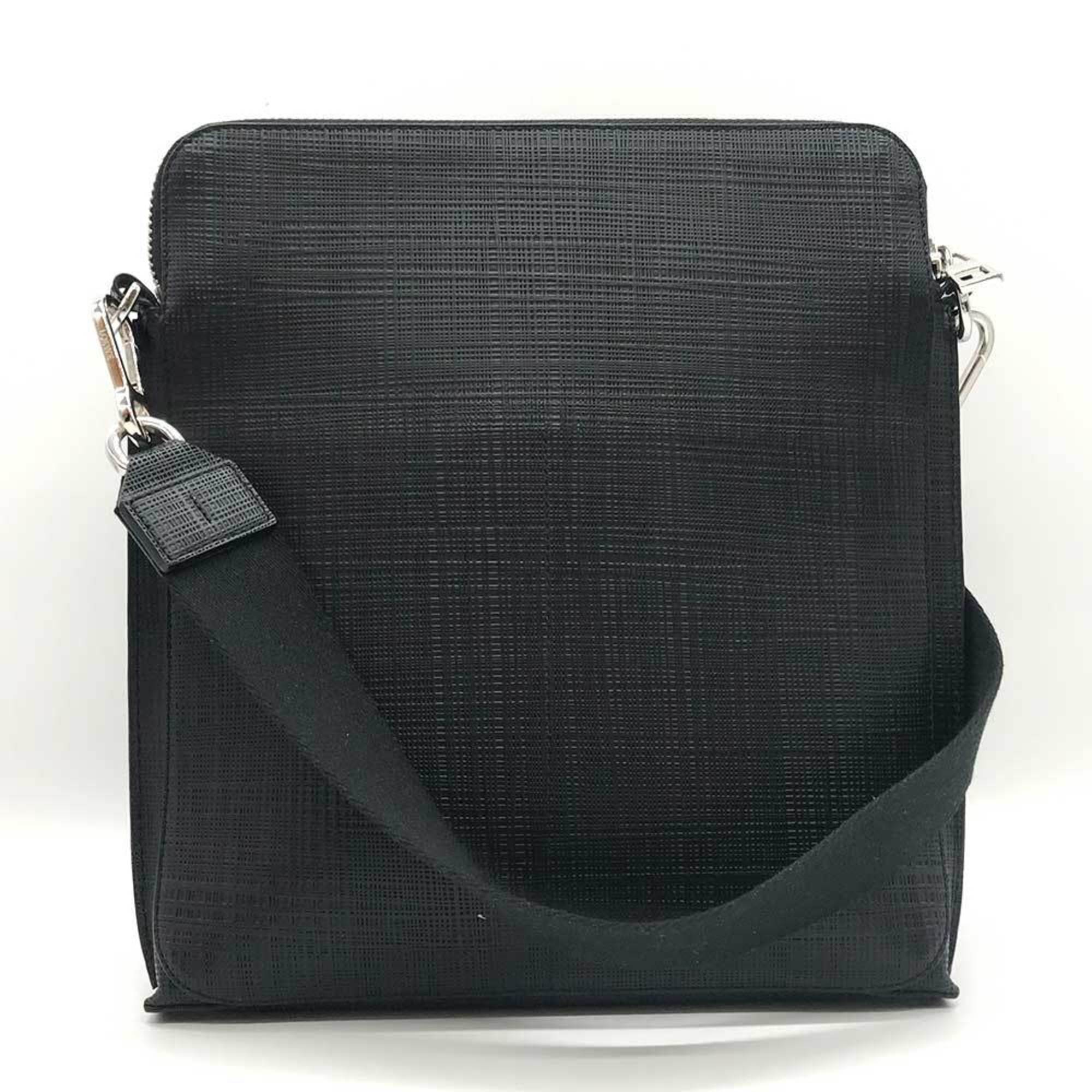 LOEWE Bag Goya Shoulder Black Square Leather