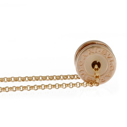 Bvlgari B Zero One Necklace 18K K18 Pink Gold Diamond Unisex BVLGARI